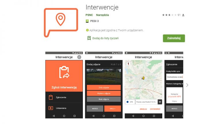 Ruszyła nowa aplikacja „Interwencje – Poznań”