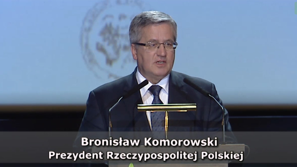 Prezydent Komorowski na poznańskiej inauguracji roku akademickiego