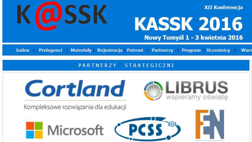 Laboratorium Szkoły Przyszłości na K@SSK 2016