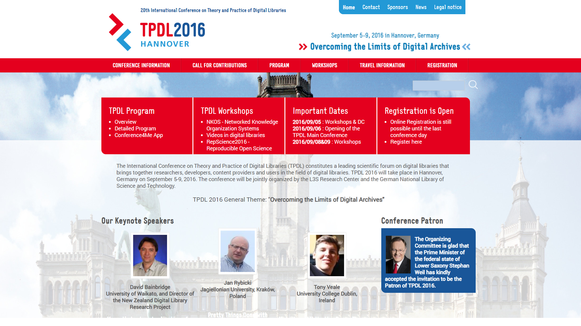 Conference4me na TPDL2016