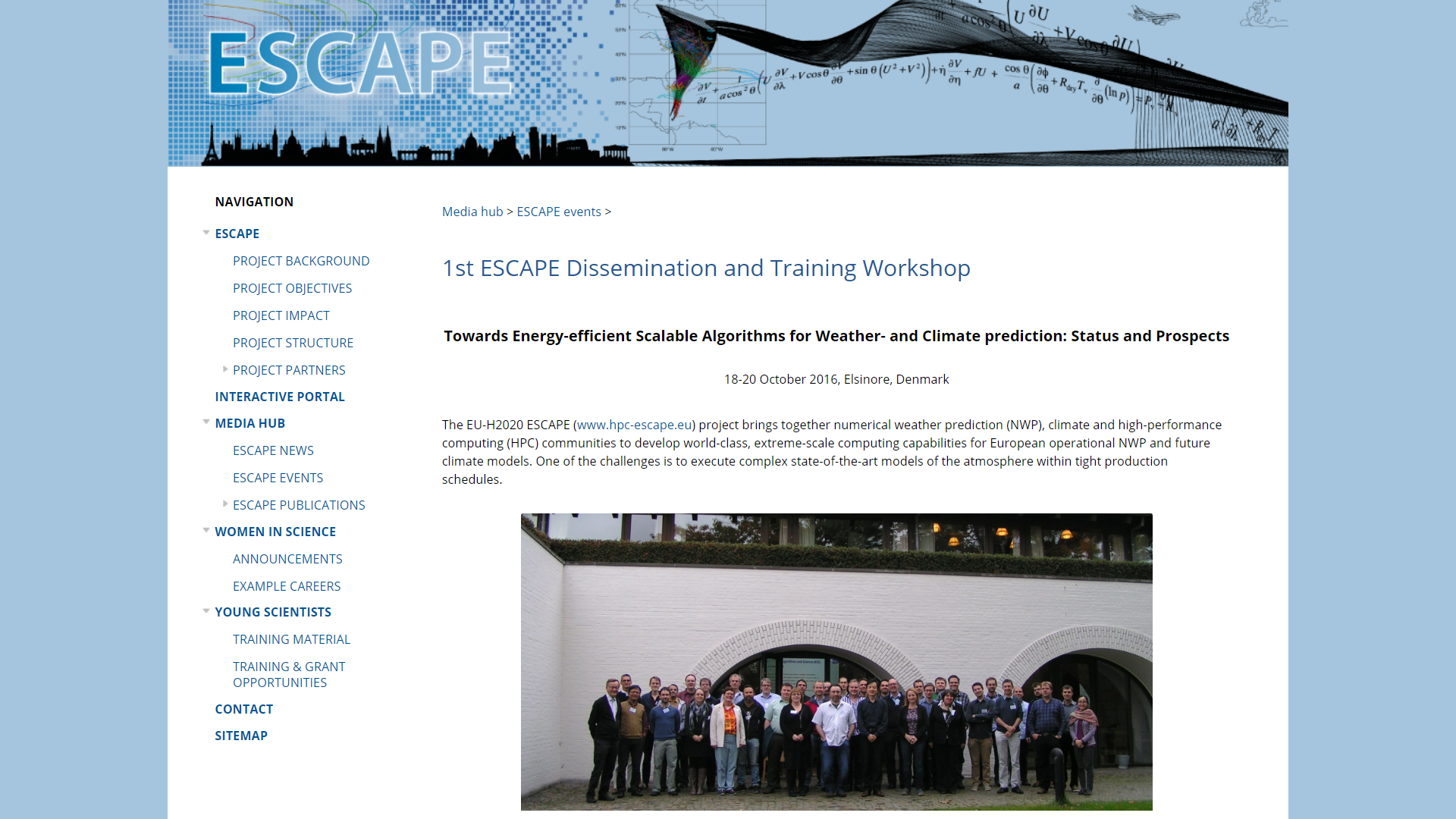Sukces warsztatów projektu ESCAPE