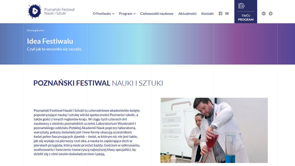 PCSS na XX Poznańskim Festiwalu Nauki i Sztuki