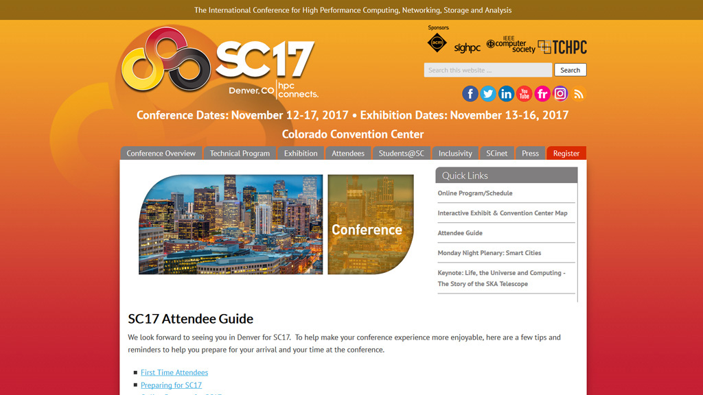 SC17: HPC connects