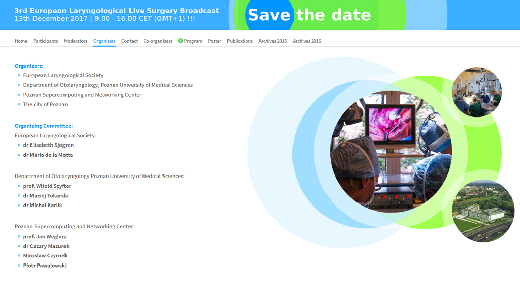 III edycja Europejskiej Sesji Internetowej „Chirurgia Laryngologiczna LIVE”