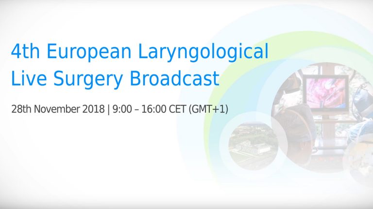 IV edycja Europejskiej Sesji Internetowej „Chirurgia Laryngologiczna LIVE”