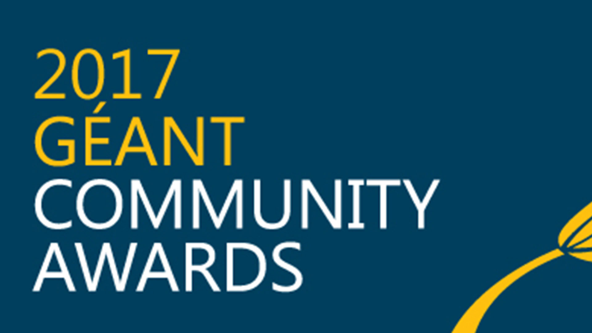 GÉANT Community Award 2017: zespołowa nagroda za współpracę w ramach PIONIERA