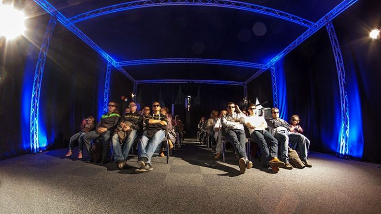 Poznań Game Arena 2012: pokaz kina przyszłości 4K 3D