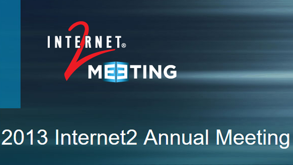 Internet2 2013: spotkanie w Arlington