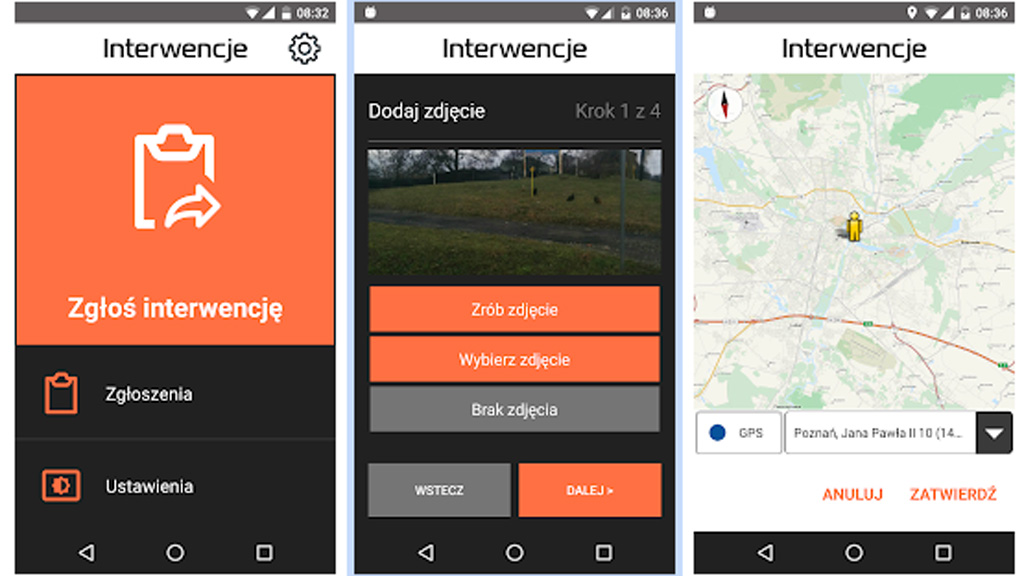 Nowe funkcje w aplikacji „Interwencje – Poznań”