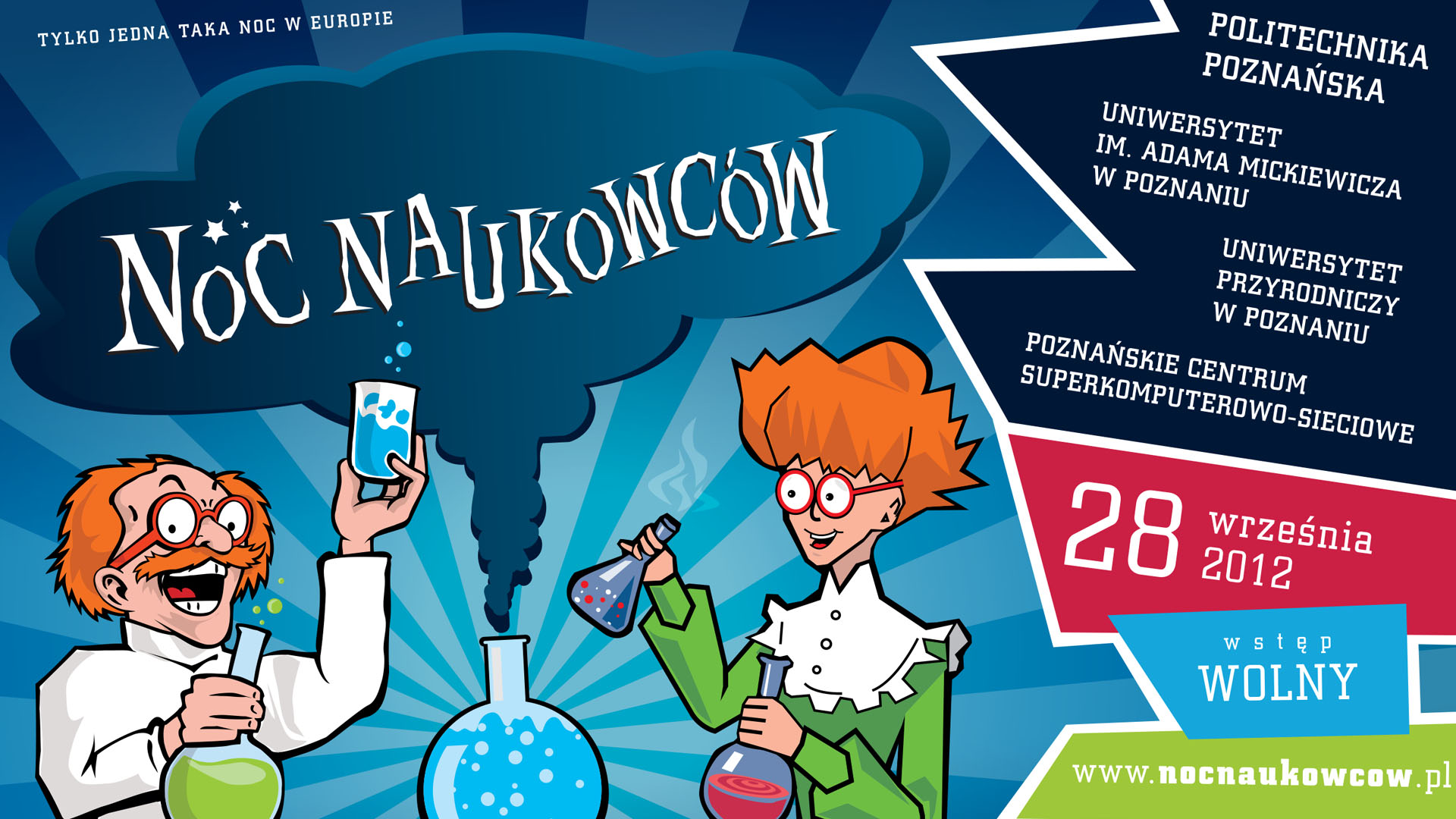 Noc Naukowców 2012: Zapraszamy!