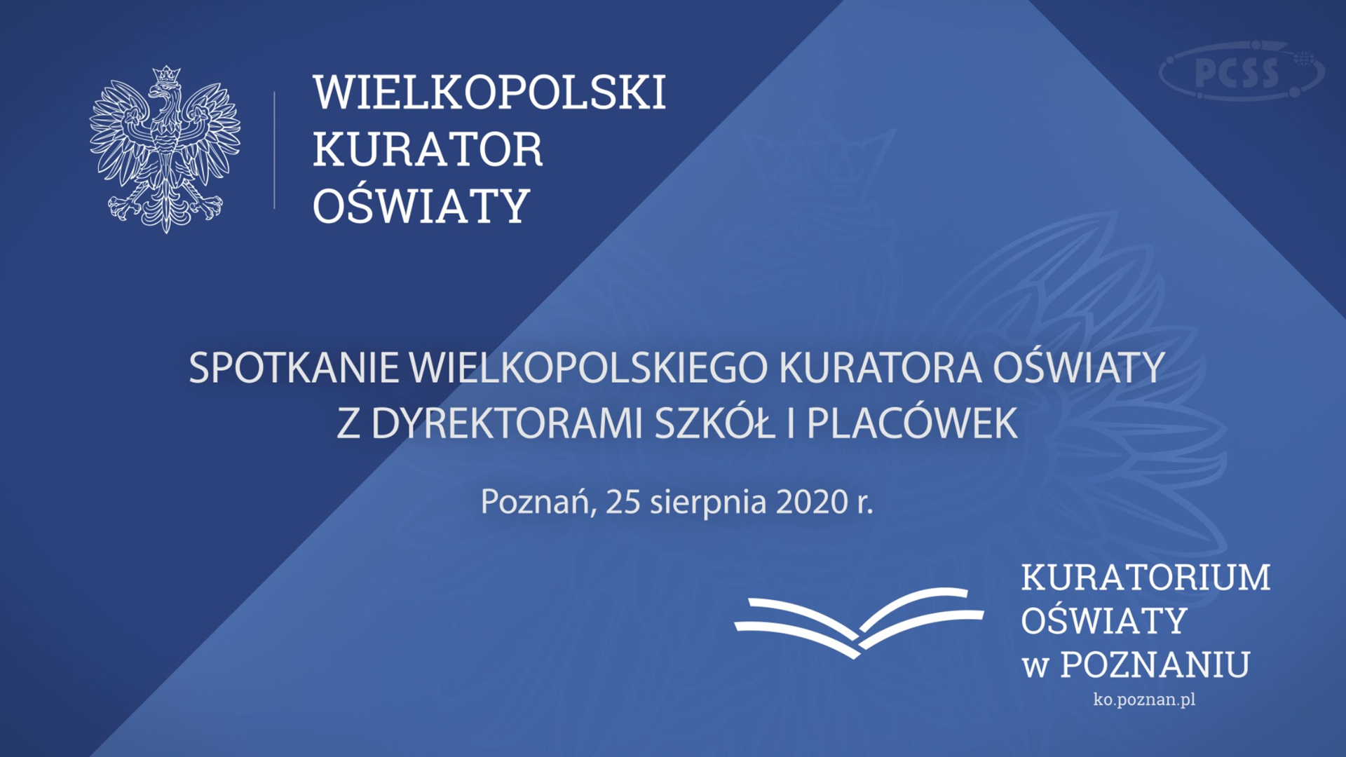 Kolejne webinarium Wielkopolskiego Kuratora Oświaty z dyrektorami szkół