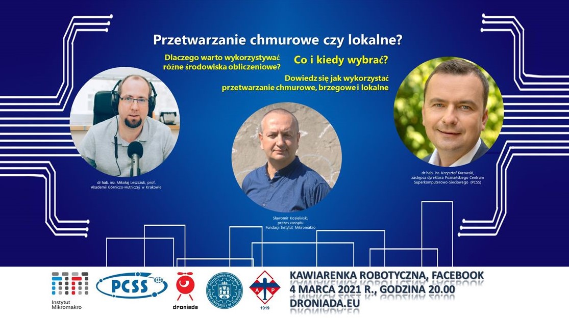 Dr. Krzysztof Kurowski będzie gościem „Kawiarenki robotycznej”