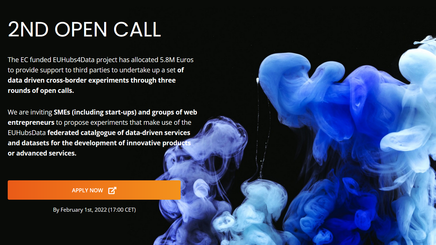 Drugi open call w projekcie EUHubs4Data