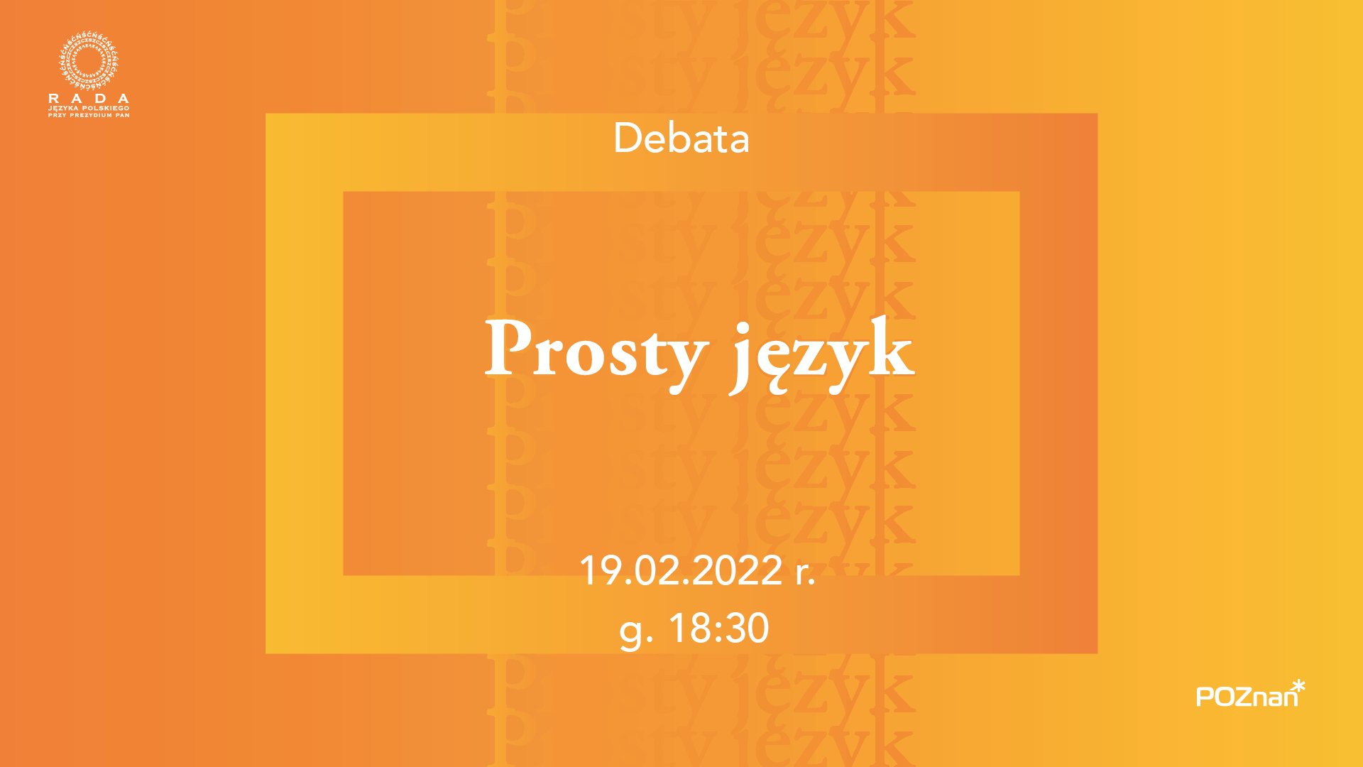 Debata „Prosty język” z udziałem PCSS