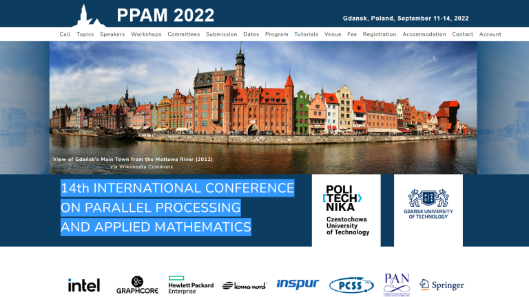PCSS współorganizatorem Konferencji PPAM 2022