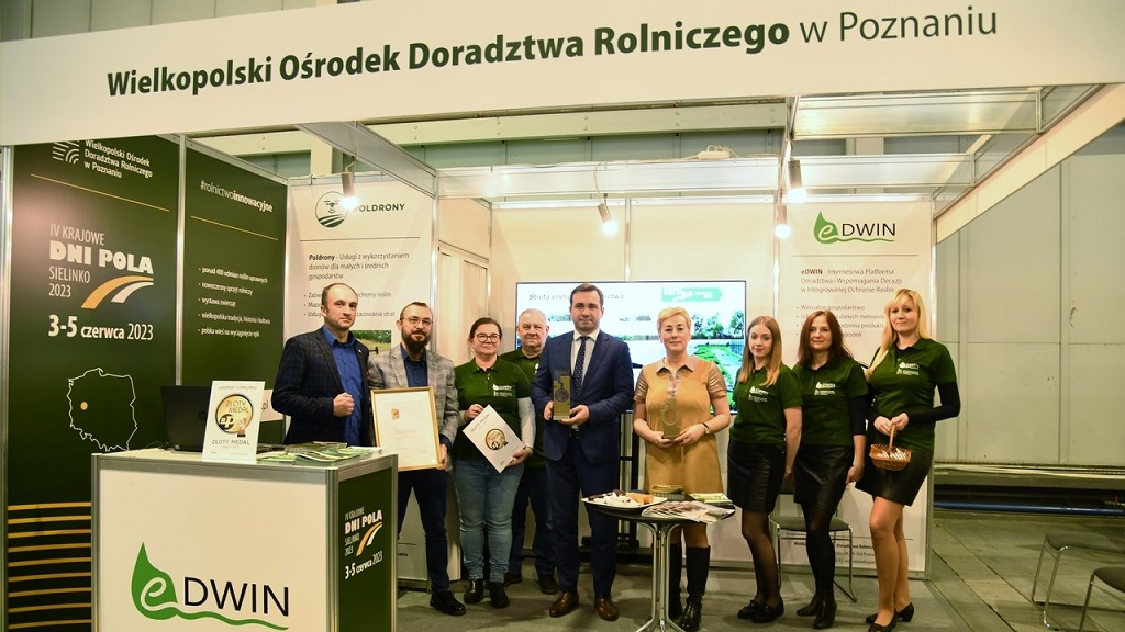 Podwójne Złoto platformy doradczej eDWIN na targach Polagra Premiery!