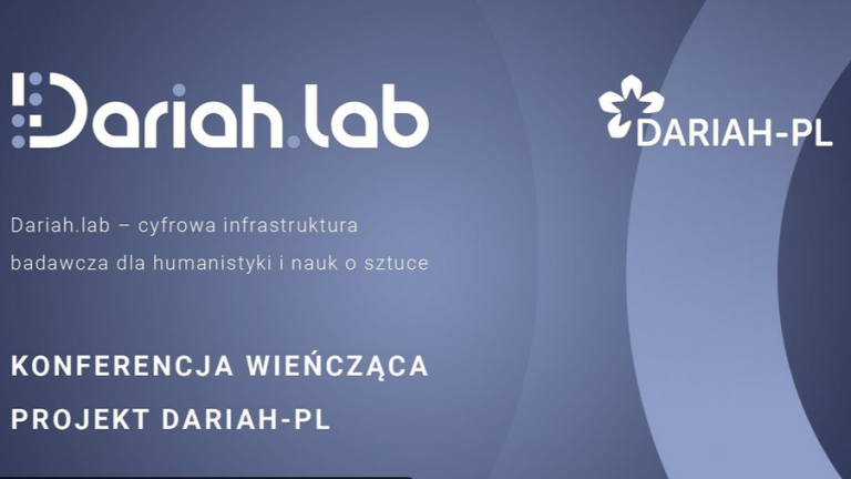Konferencja projektu DARIAH-PL