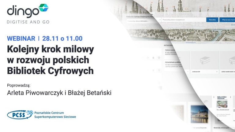 Zapraszamy na webinar dotyczący Bibliotek Cyfrowych