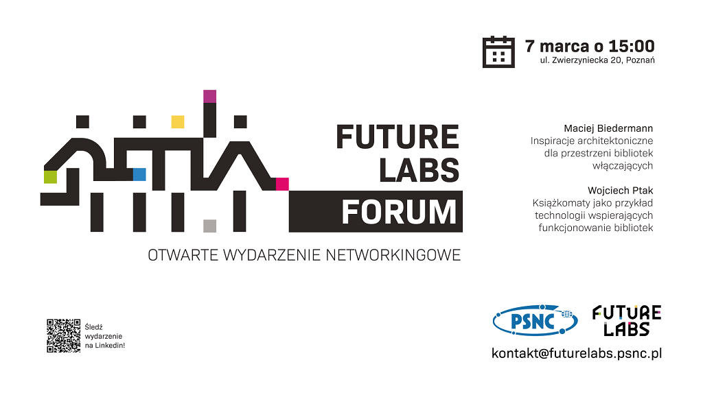 Zapraszamy na Future Labs Forum: Biblioteki pełne inspiracji