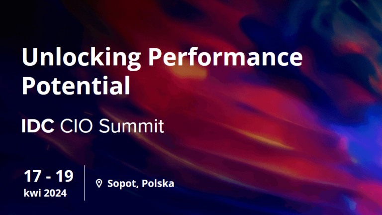 PCSS na IDC CIO Summit 2024 w Sopocie