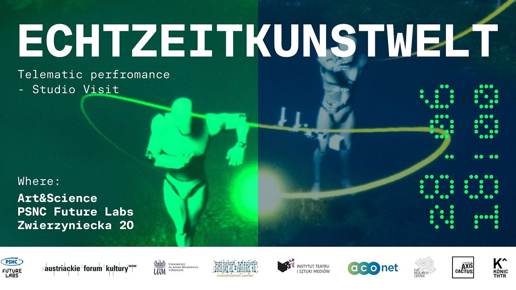 Spotkanie z twórcami projektu Echtzeitkunstwelt w PSNC Future Labs