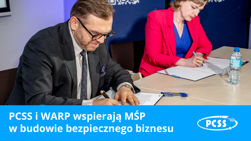 PCSS i WARP wspierają MŚP w budowie bezpiecznego biznesu