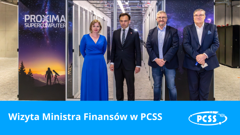 Wizyta Ministra Finansów w PCSS