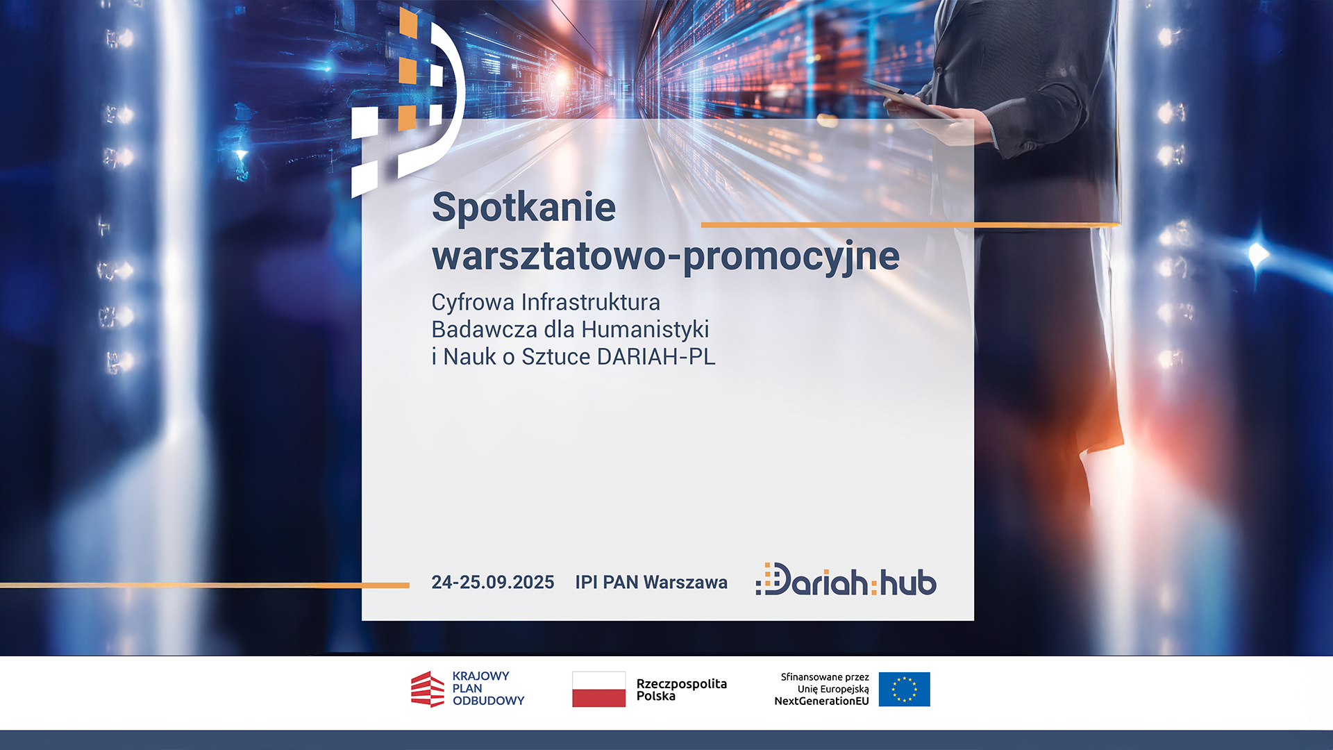 DARIAH-HUB: Zapraszamy na spotkanie warsztatowo-promocyjne