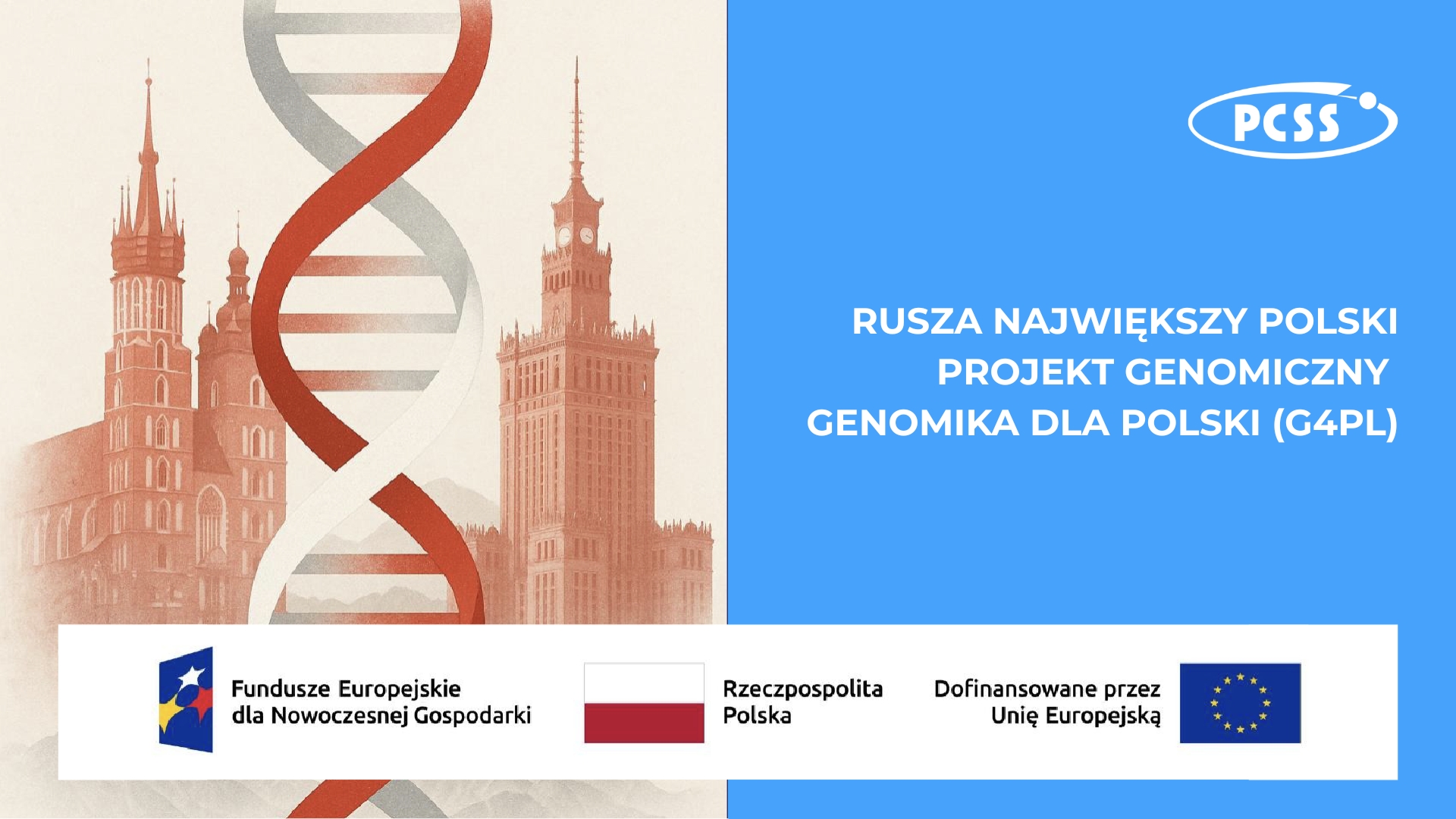 Rusza największy polski projekt genomiczny: „Genomika dla Polski” (G4PL) otwiera nowy rozdział genetycznych badań populacyjnych