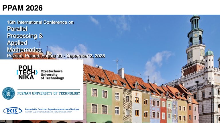Poznań gospodarzem PPAM 2026. Międzynarodowi oraz krajowi eksperci HPC i matematyki stosowanej spotkają się na przełomie sierpnia i września