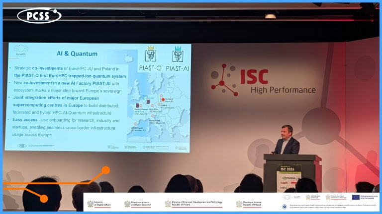 Wystąpienie Krzysztofa Kurowskiego z PCSS na ISC2026 w Hamburgu