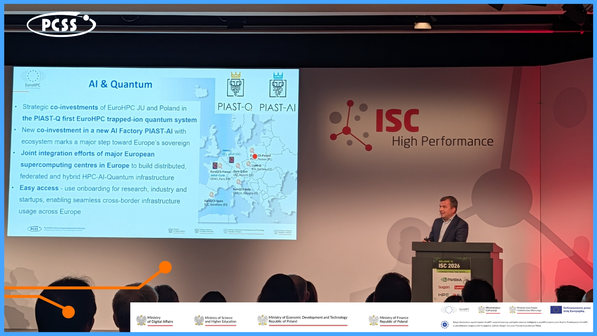 EuroHPC JU otwiera dostęp do komputerów kwantowych. Ogłoszenie na ISC 2026 w Hamburgu