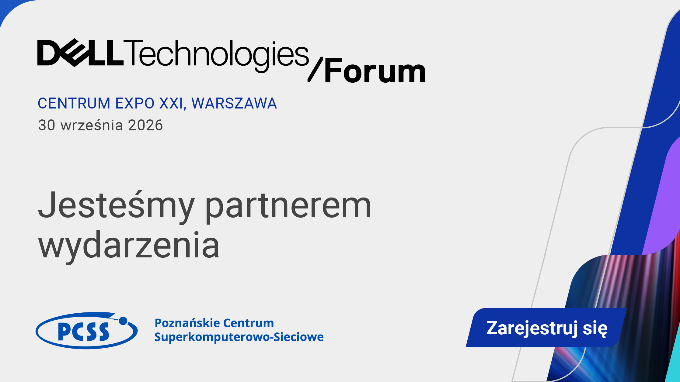 PCSS partnerem Dell Technologies Forum 2026