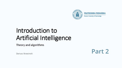 Introduction to AI part 2