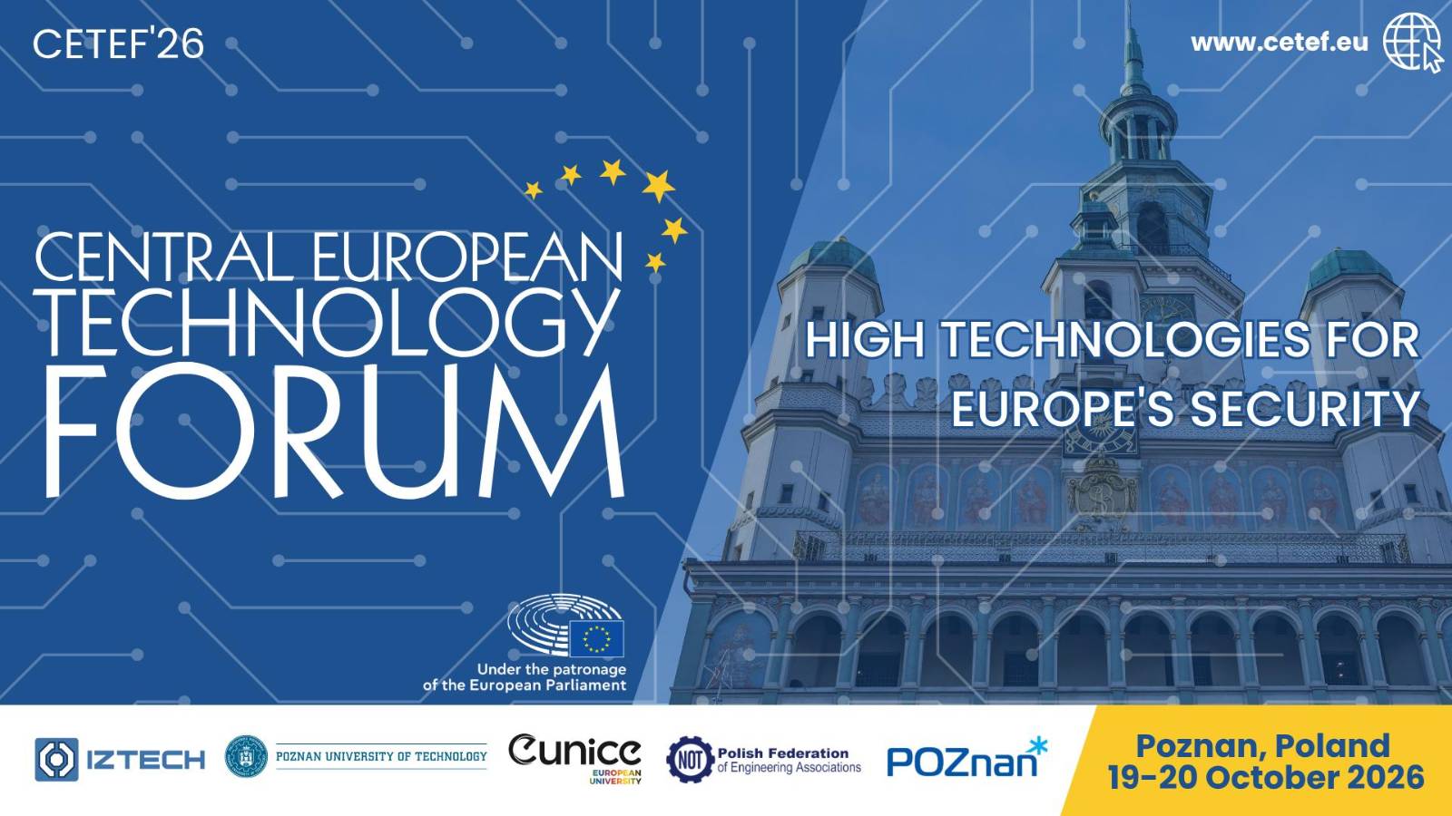 PCSS partnerem i uczestnikiem Forum CETEF’26